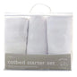 Elli & Raff 3 Piece Cot Bed Started Set - Grey - 2 Blankets & Fitted Sheet (Cot Bed Set) - hanrattycraftsgifts.co.uk