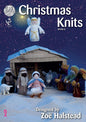 King Cole Christmas Knits Book 3 - Nativity Scene Festive Xmas Decorations Tea Cosy & Garland by King Cole