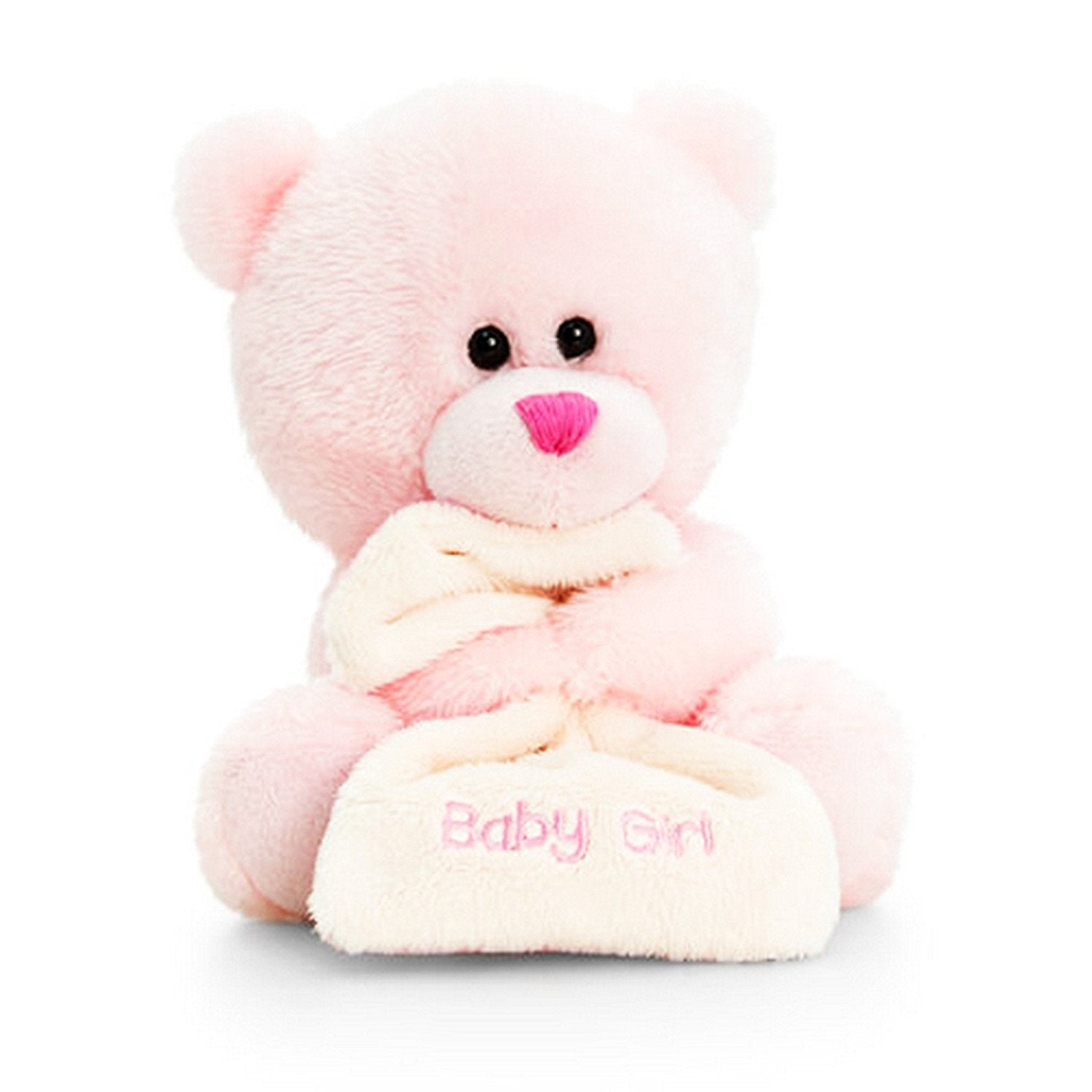 Keel Toys 14cm Baby Pipp The Bear With Blanket - hanrattycraftsgifts.co.uk