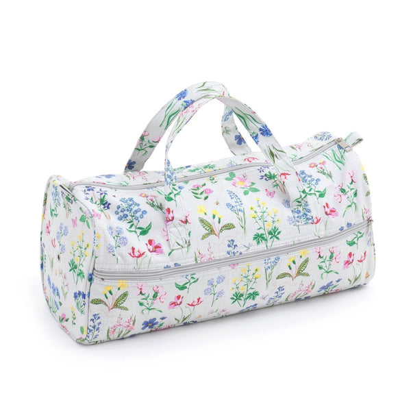 Knitting Bag (Fabric Handles) - Spring Garden | Hobby Gift MR469872 | 15x42x17½ cm - hanrattycraftsgifts.co.uk