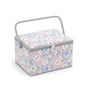Large Sewing Bee Fabric Sewing Box from Groves, Hobby Gift MRL86 - hanrattycraftsgifts.co.uk