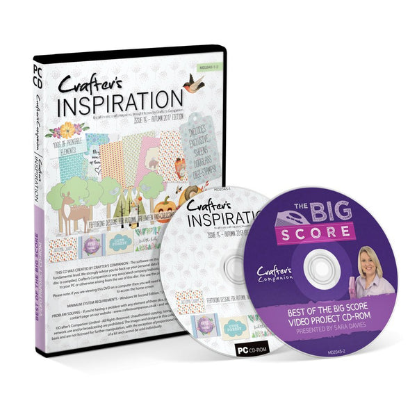 Crafters Companion Crafter's Inspiration Magazine Issue 15 Autumn Edition - hanrattycraftsgifts.co.uk