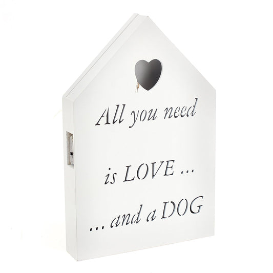 Brand new led all you need is love.... and a dog plaque - hanrattycraftsgifts.co.uk