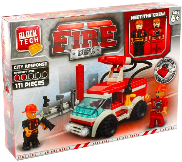 Block Tech Fire Department Set