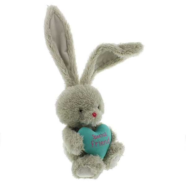 Bebunni Plush Rabbit with Heart 47cm - Special Friend - hanrattycraftsgifts.co.uk