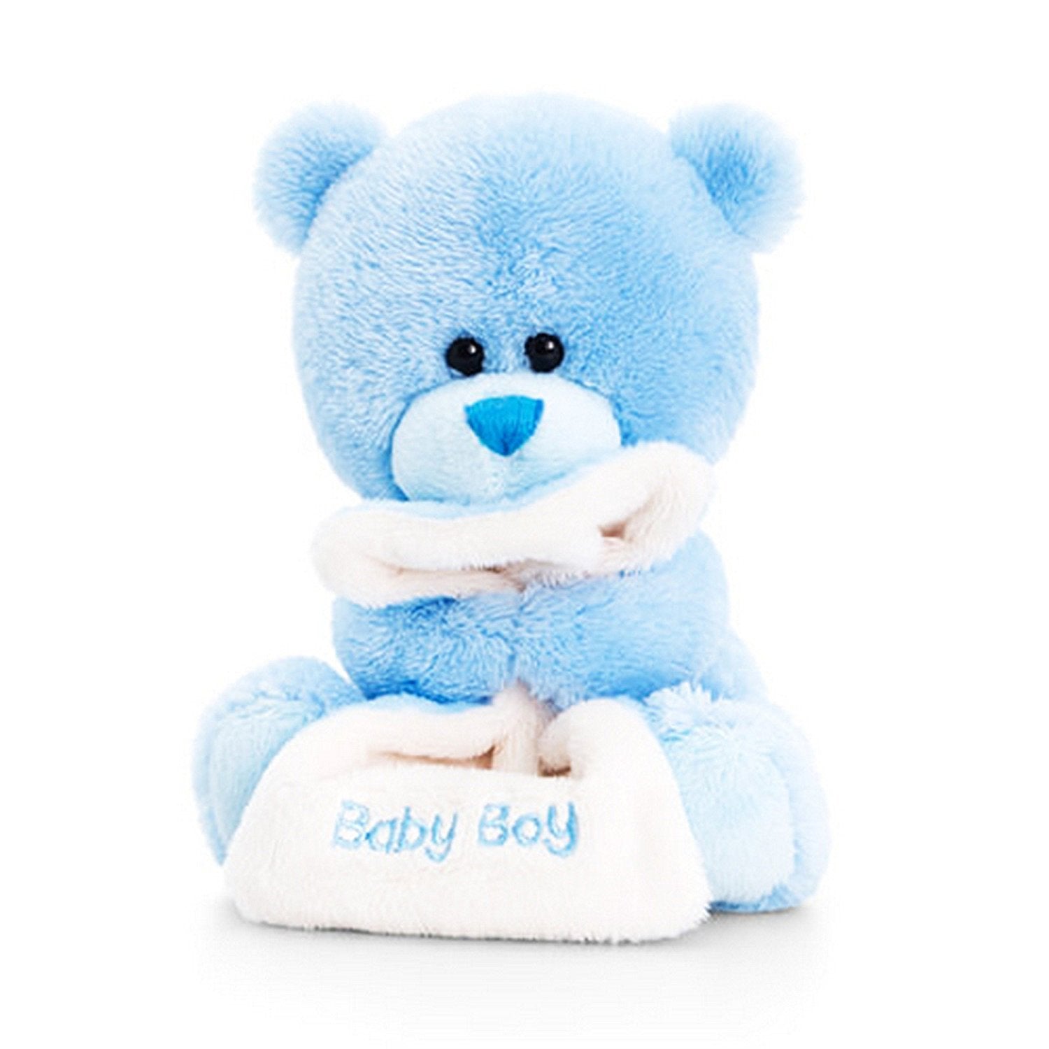 Keel Toys 14cm Baby Pipp The Bear With Blanket - hanrattycraftsgifts.co.uk