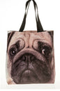 Animal Face Shopping Bag - Pug - hanrattycraftsgifts.co.uk