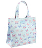 Lesser and Pavey Jennifer Rose Wipe Clean Laminated Canvas Butterfly Paradise Mini Shopper Bag - hanrattycraftsgifts.co.uk