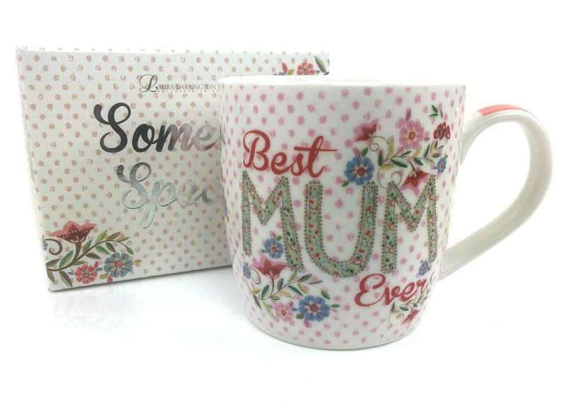 best Mum Gift - Adorable Mug With Pattern and Gift Box - hanrattycraftsgifts.co.uk