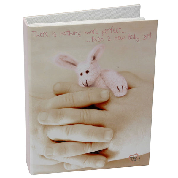 Betsy Cameron Baby Girl Photo Album Holds 100 Pictures - hanrattycraftsgifts.co.uk
