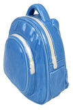 Ceramic Rucksack Money Bank in Blue - hanrattycraftsgifts.co.uk