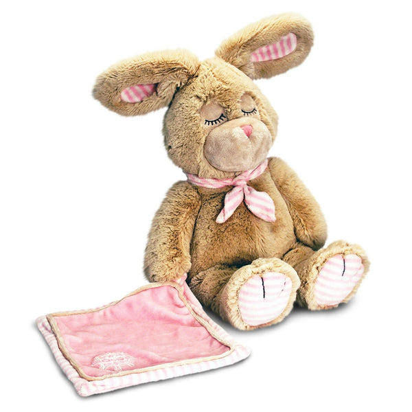 sleepy shore rabbit bink w/blanket - hanrattycraftsgifts.co.uk