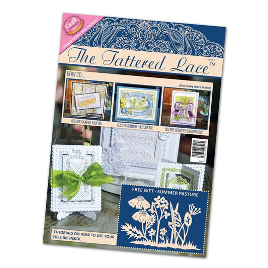 Tattered Lace Issue 7 Magazine, Multi-Colour - hanrattycraftsgifts.co.uk