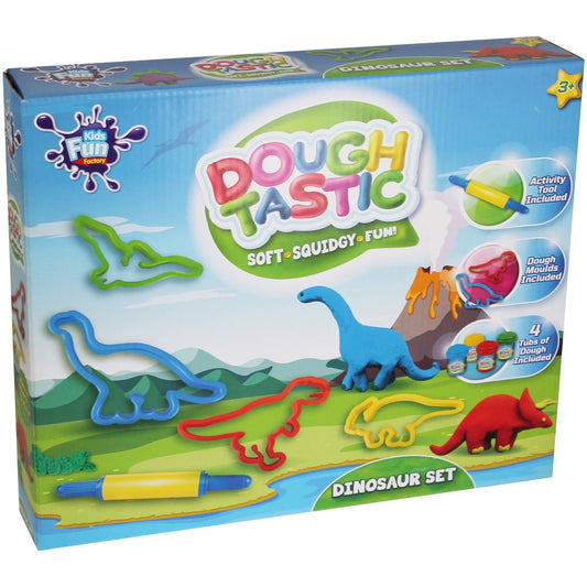 TheWorks Dinosaur Dough Set - hanrattycraftsgifts.co.uk