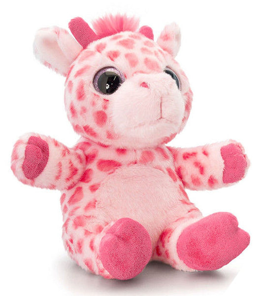 Wild Pink Animals - Monkey, Bear, Elephant, Lion, Tiger or Giraffe (Giraffe) - hanrattycraftsgifts.co.uk
