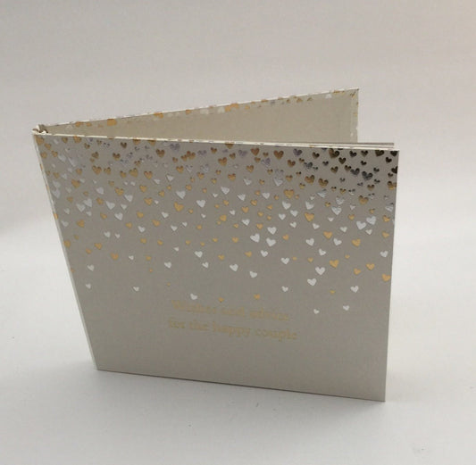 Wedding Guest Book Wishes and Advice for the Happy Couple WG802 - hanrattycraftsgifts.co.uk