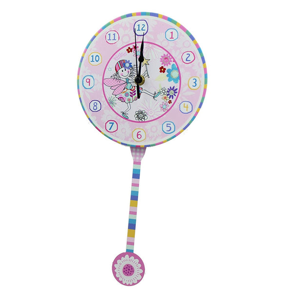 Peel & Sardine "Fairy" Pendulum Clock - hanrattycraftsgifts.co.uk