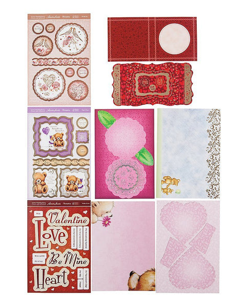 hunkydory adorable scorable luxury card collection snowy days love from santa - hanrattycraftsgifts.co.uk
