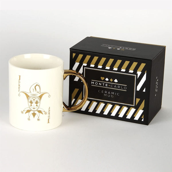 Monte Carlo Casino Themed Event – Joker Ceramic Mug in Gift Box