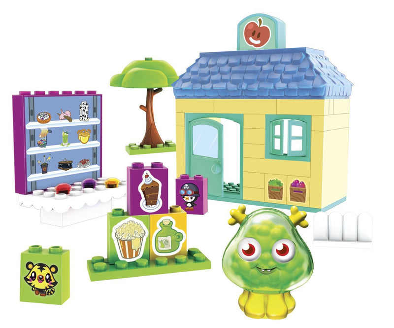 Mega Bloks Moshi Monsters Buildable Gross-ery Store - hanrattycraftsgifts.co.uk