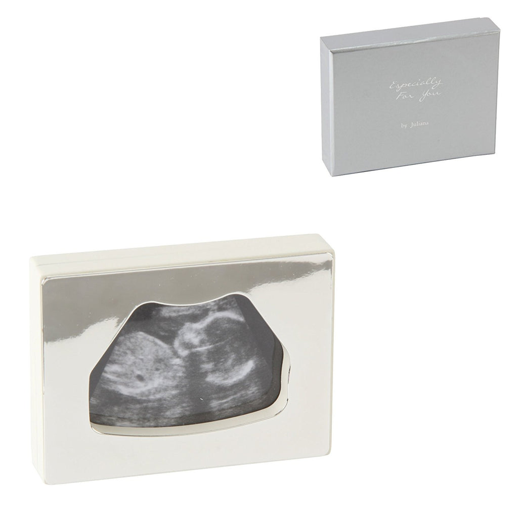 Especially For You Aluminium Shiny Baby's Scan Sonogram Frame - hanrattycraftsgifts.co.uk