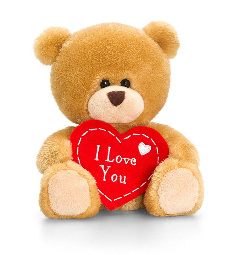 Keel 20cm Mini Valentines Bear assortment ONE PROVIDED AT RANDOM UNLESS SPECIFIED - hanrattycraftsgifts.co.uk