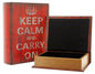 Keep Calm Wooden Book Boxes (2 pieces) - hanrattycraftsgifts.co.uk