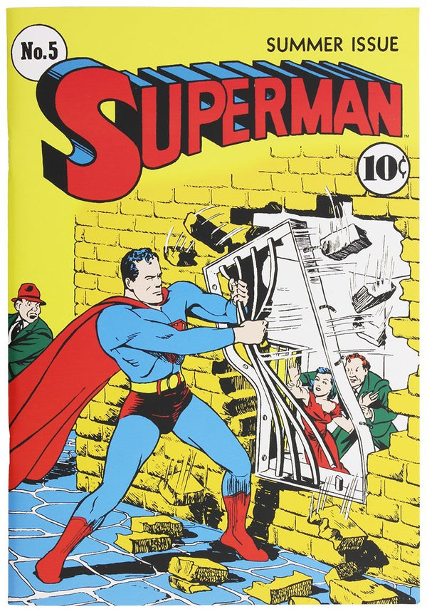 Superman Comic Style Paperback Notebook - hanrattycraftsgifts.co.uk