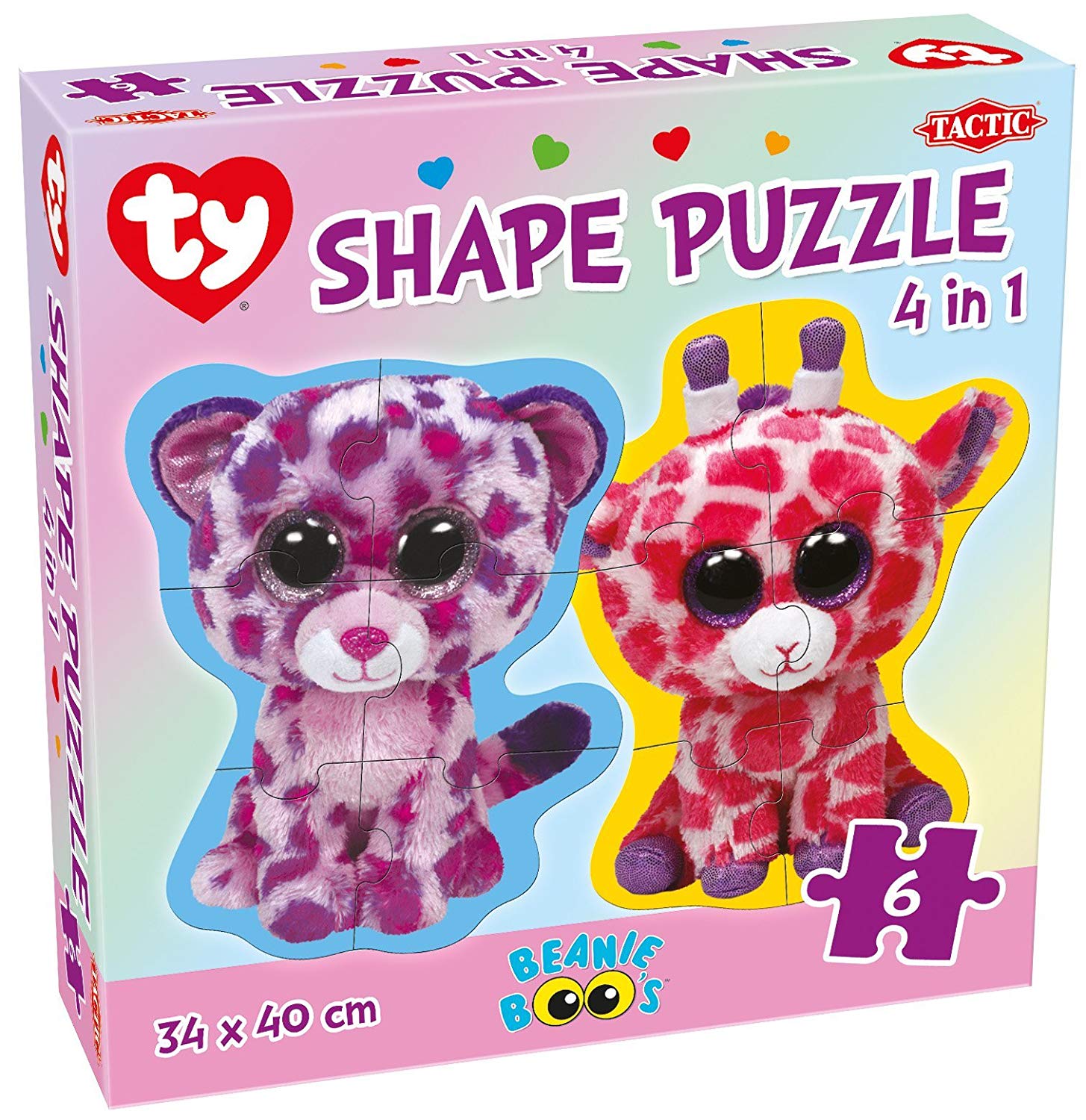 Ty 4-in-1 Shape Puzzle - hanrattycraftsgifts.co.uk