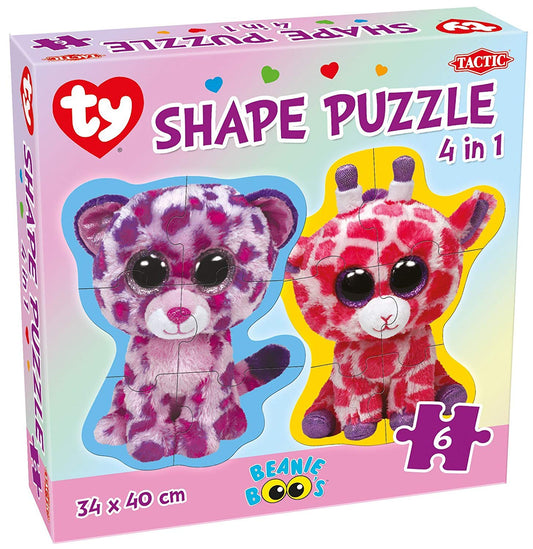 Ty 4-in-1 Shape Puzzle - hanrattycraftsgifts.co.uk