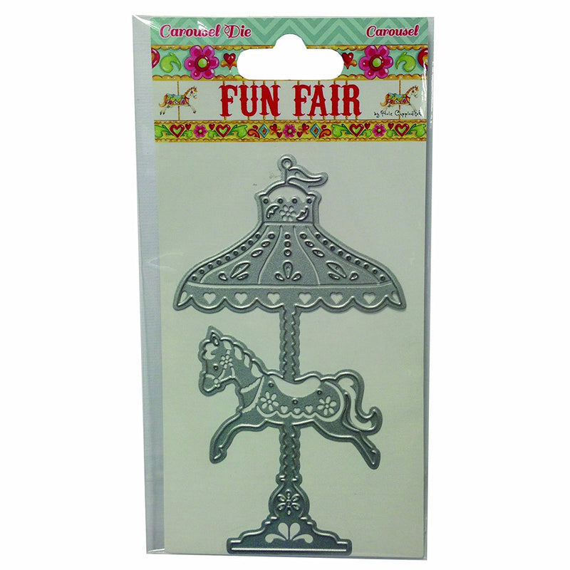 Helz CuppLEDitch 1-Piece Steel Carousel Die, Grey - hanrattycraftsgifts.co.uk