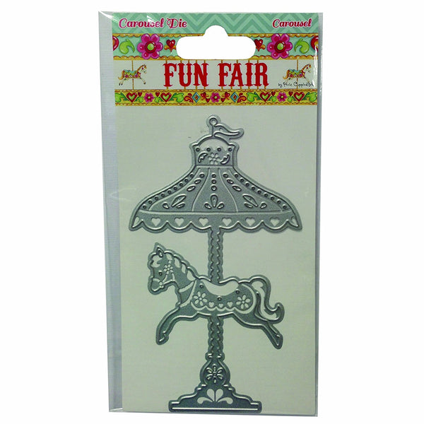 Helz CuppLEDitch 1-Piece Steel Carousel Die, Grey - hanrattycraftsgifts.co.uk