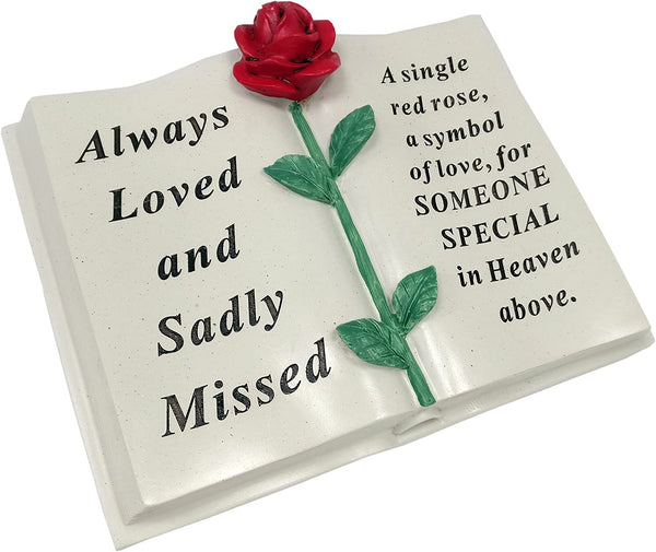 David Fischhoff Iemand Special Red Rose Memorial Book
