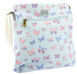Lesser & Pavey Jennifer Rose Wipe Clean Laminated Canvas Butterfly Paradise Cross Body Bag - hanrattycraftsgifts.co.uk