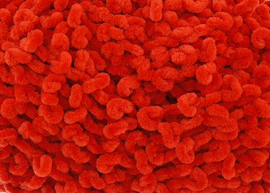 King Cole Funny Yummy 100g Super Soft Knitting Yarn: Red 4148