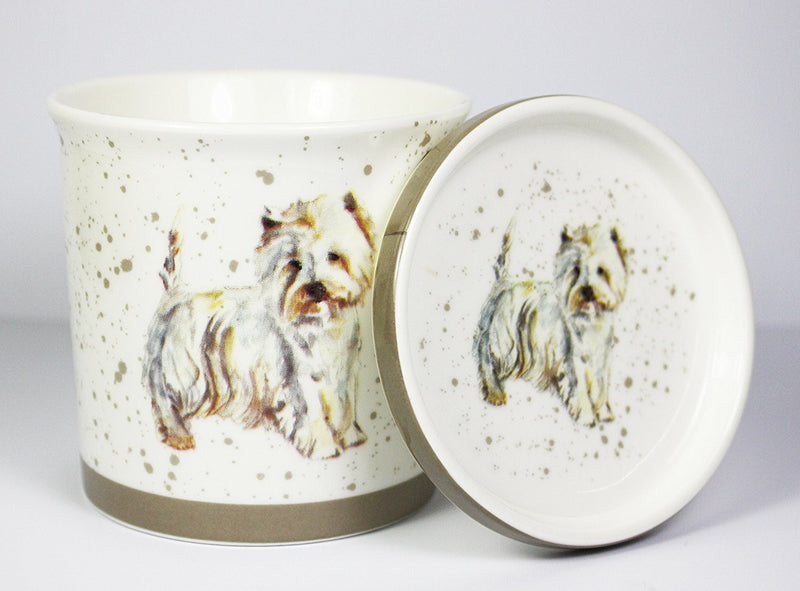 West Highland Terrier Fine China Mug and Coaster Set by Lesser & Pavey - hanrattycraftsgifts.co.uk