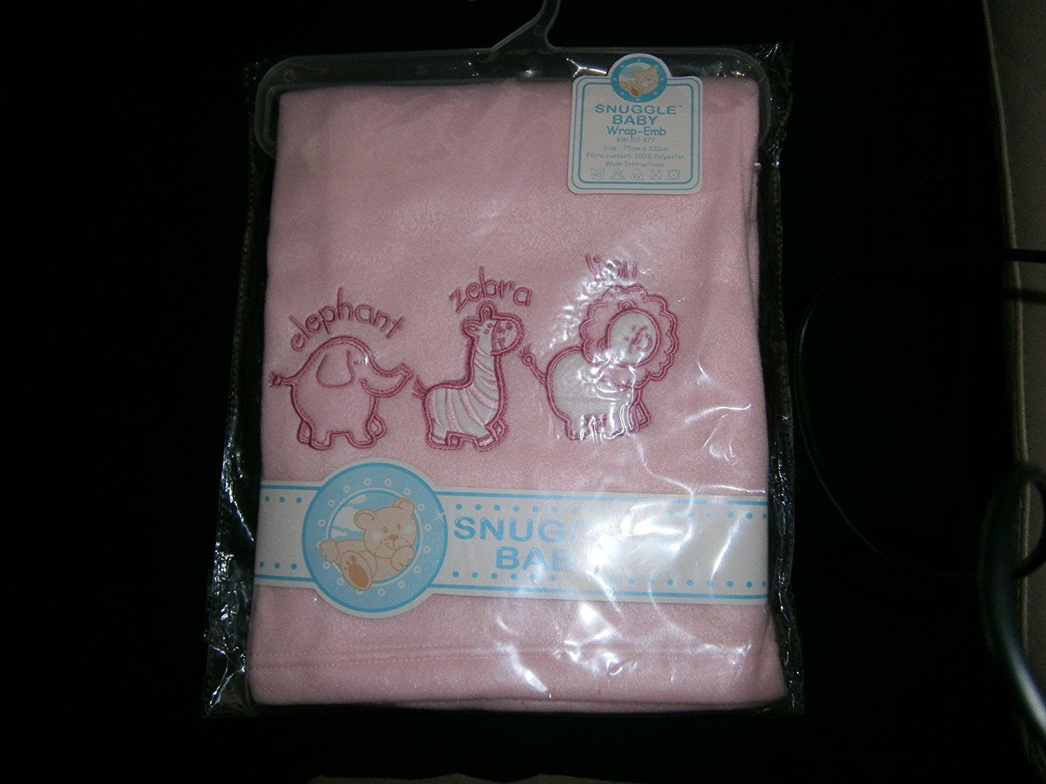 Baby Wrap with Embroidery112-877 - hanrattycraftsgifts.co.uk