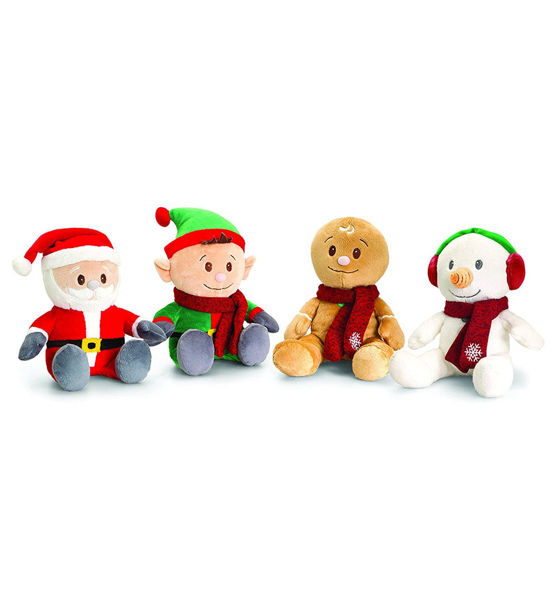 keel toys christmas beanie pals set - hanrattycraftsgifts.co.uk