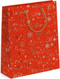 Turnowsky - Beautiful Merry Christmas with Gold Stars and Snowflakes  gift bag