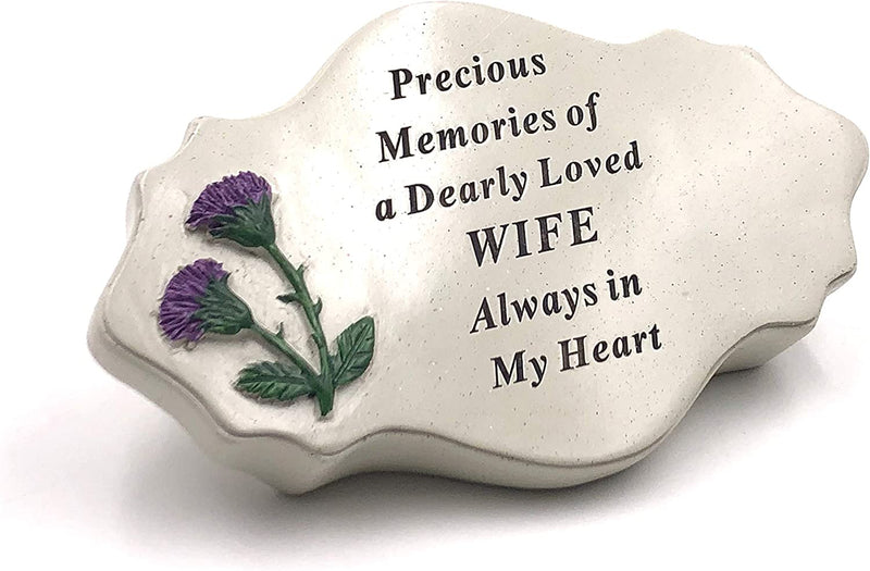Wife memorial remembrance Thistle Graveside Ornament