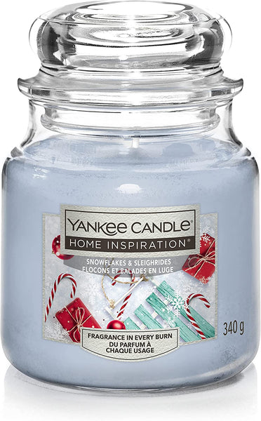 Yankee Candle - Home Inspiration, kaars in geur, slee-tocht, cadeau-idee (slee tocht, Giara Grede)