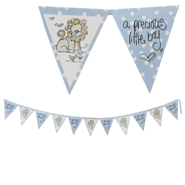 Tracey Russell Polka Dot Partyware Paper Bunting 2.5m - Boy - hanrattycraftsgifts.co.uk
