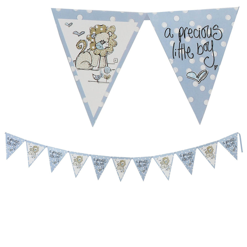 Tracey Russell Polka Dot Partyware Paper Bunting 2.5m - Boy - hanrattycraftsgifts.co.uk