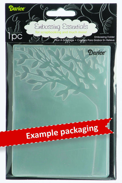 Darice 1218-76 10.8 x 14.6 cm Floral Embossing Template - hanrattycraftsgifts.co.uk