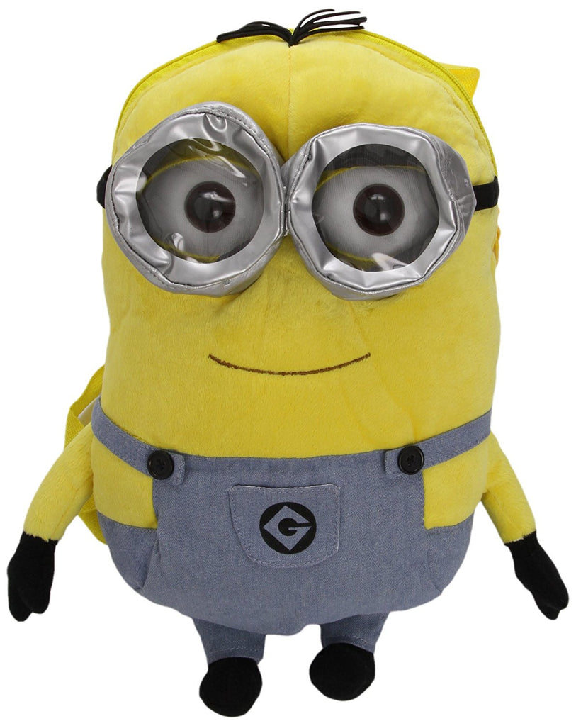 Despicable Me Two Eye Minion Plush Backpack - hanrattycraftsgifts.co.uk