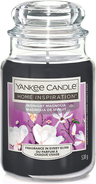 Yankee Candle - Home Inspiration, Jar Candle, Magnolia Flowers Fragrance