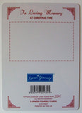 Daughter Grave Card - Christmas Memorial Grave Card - hanrattycraftsgifts.co.uk