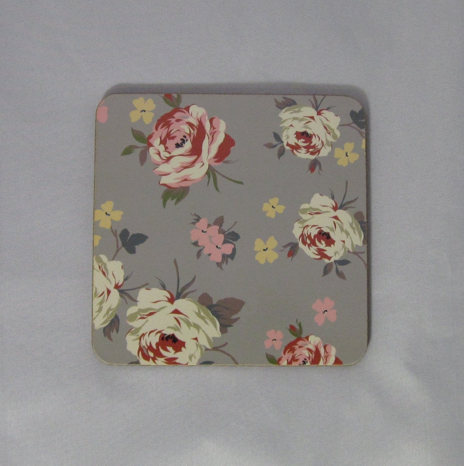 Vintage Floral Mug and Coaster Boxed Set by Jennifer Rose - hanrattycraftsgifts.co.uk