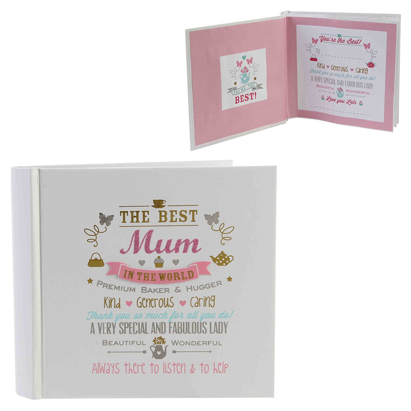 the best mum photo album (mum photo album only) - hanrattycraftsgifts.co.uk