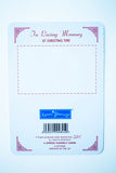 Missing My Dear Wife Grave Card Christmas Decorations Memorial Remembrance Card - hanrattycraftsgifts.co.uk